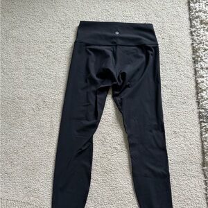 Lululemon Wunder Under Hi-Rise tight (brushed 28”) black size 8